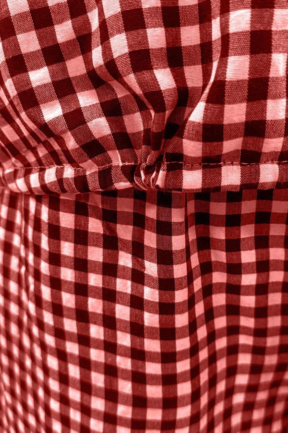 Full Size Plaid Round Neck Half Sleeve Top and Pants Set - Trendsi - Flyclothing LLC