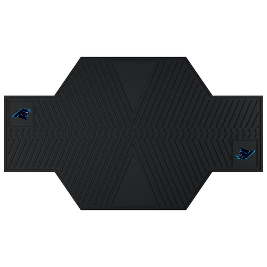 Carolina Panthers Motorcycle Mat - Carolina Panthers