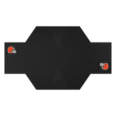 Cleveland Browns Motorcycle Mat - Cleveland Browns