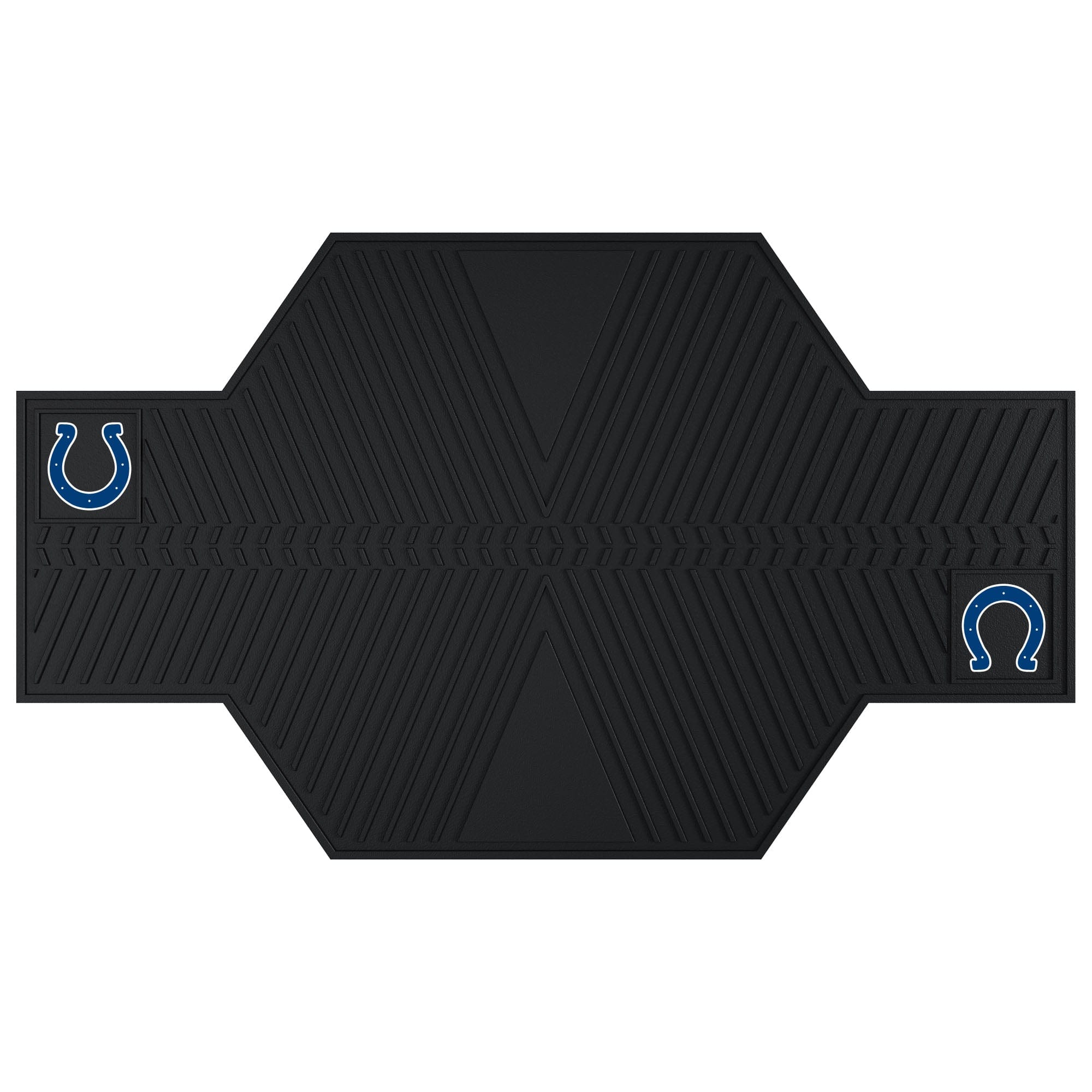 Indianapolis Colts Motorcycle Mat - Indianapolis Colts