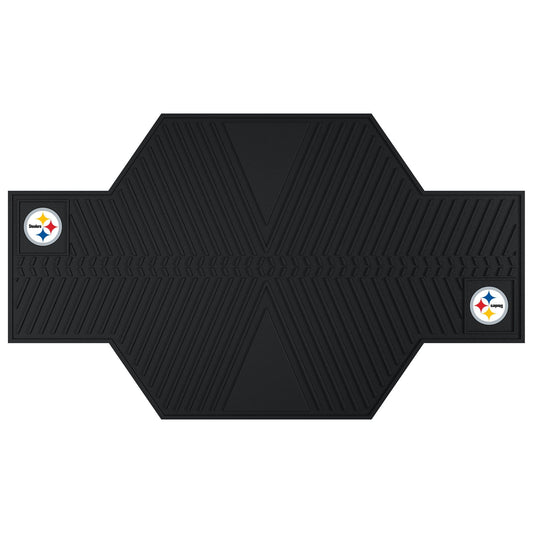 Pittsburgh Steelers Motorcycle Mat - Pittsburgh Steelers