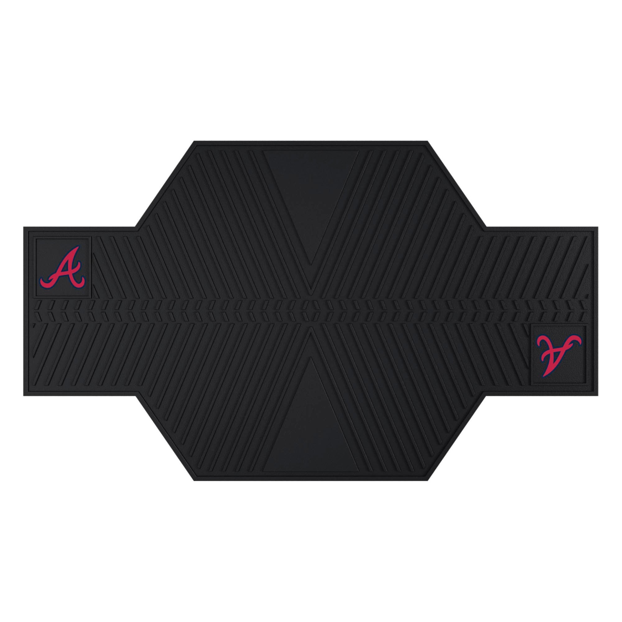 Atlanta Braves Motorcycle Mat - Atlanta Braves
