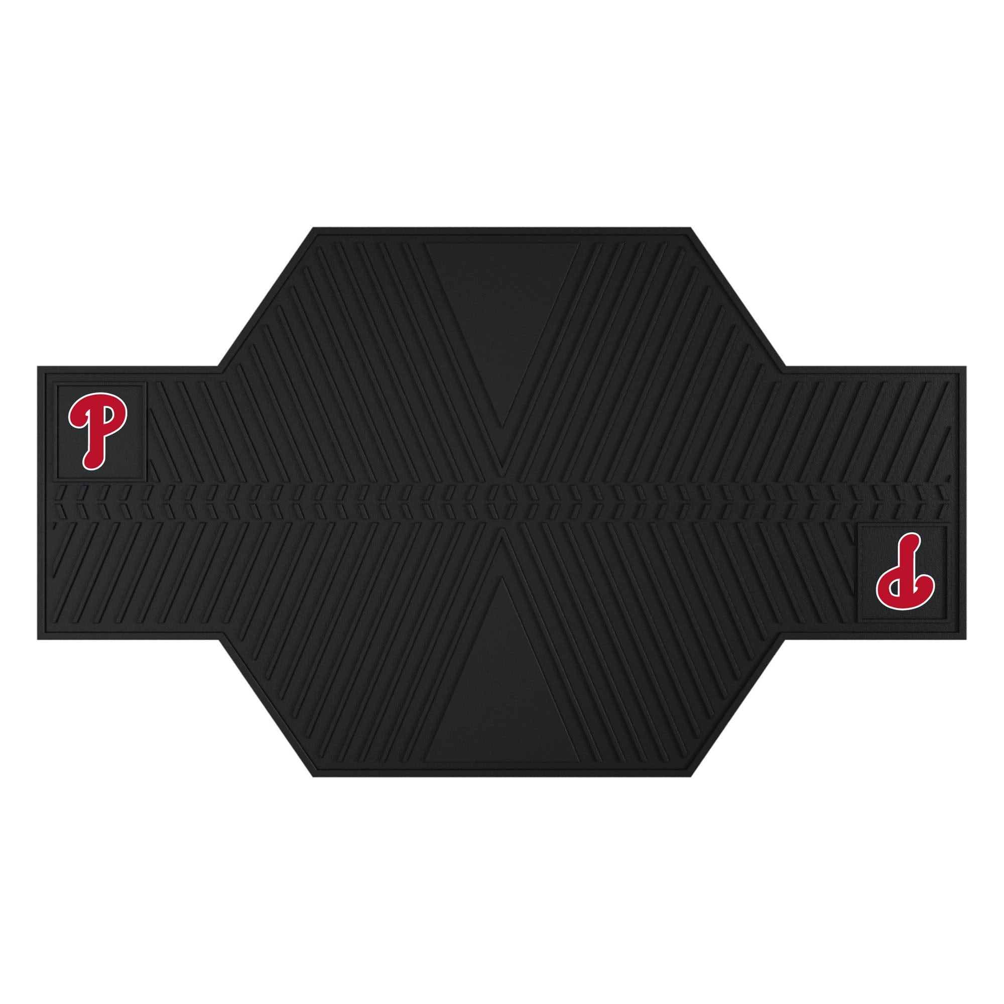 Philadelphia Phillies Motorcycle Mat - Philadelphia Phillies