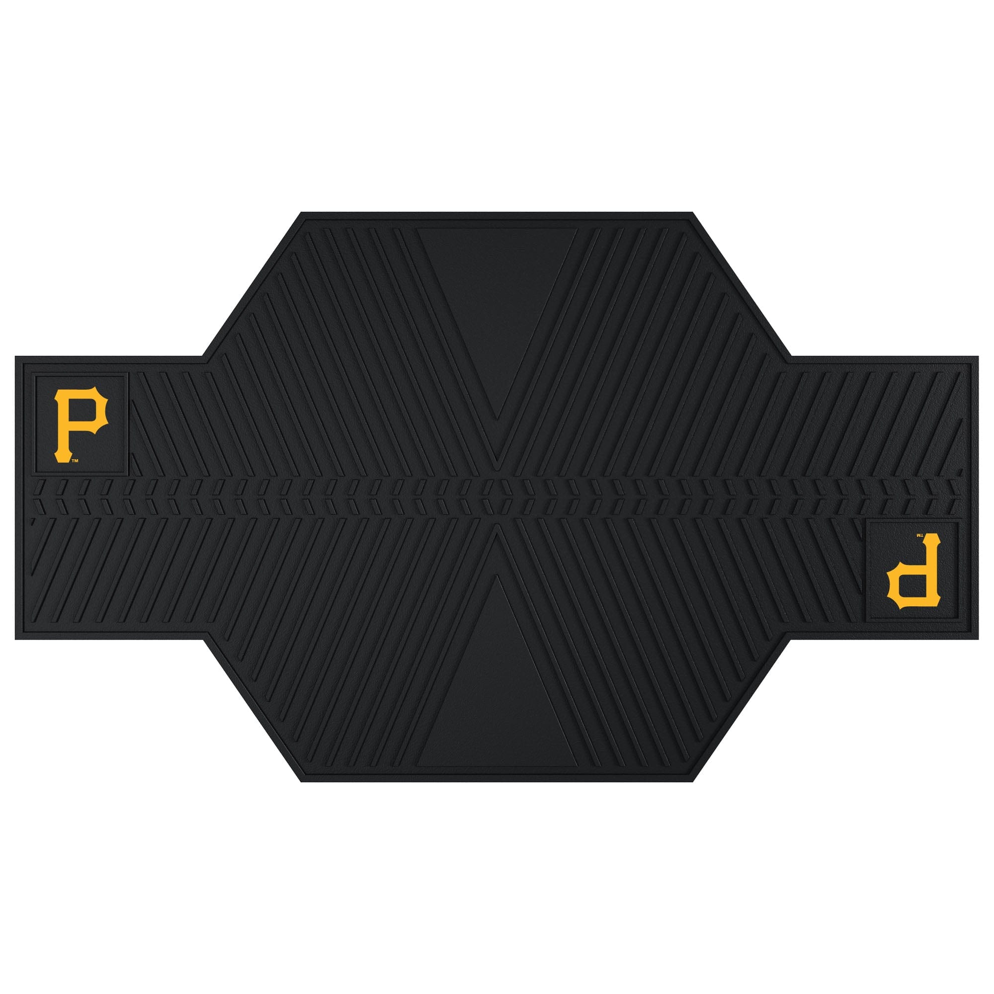 Pittsburgh Pirates Motorcycle Mat - Pittsburgh Pirates
