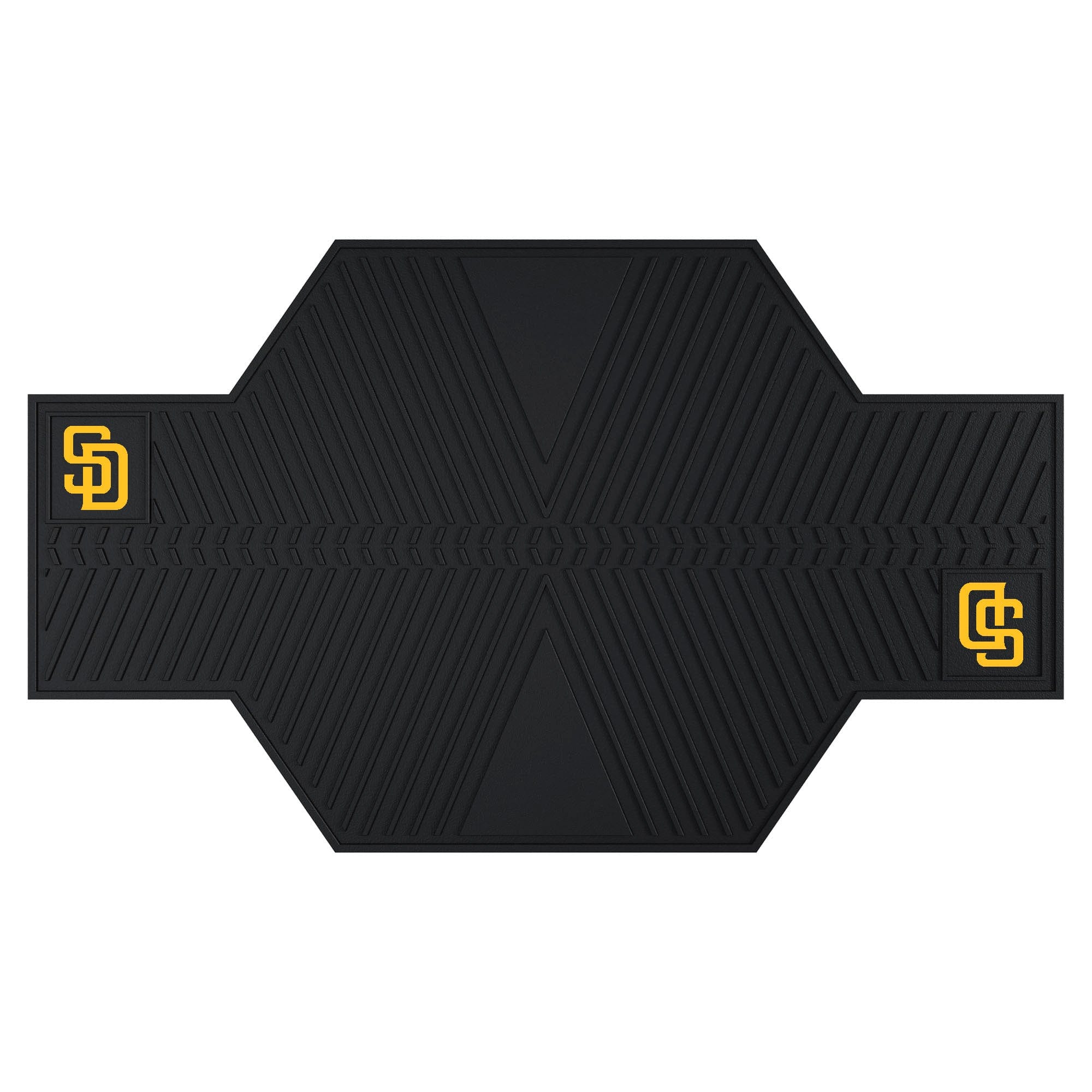 San Diego Padres Motorcycle Mat - San Diego Padres