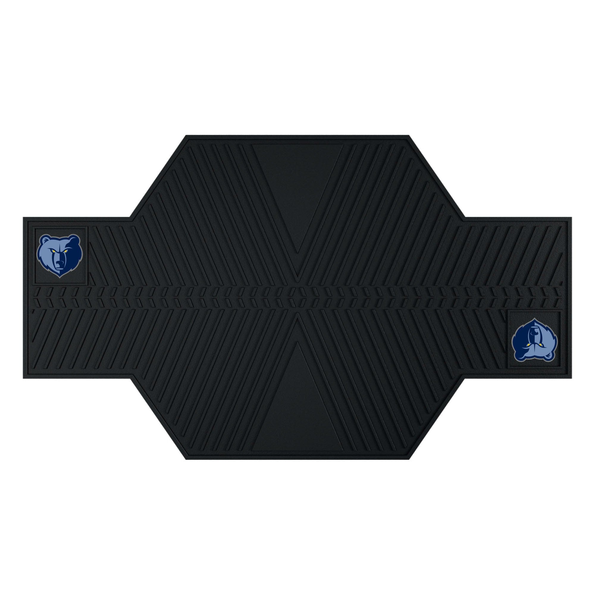 Memphis Grizzlies Motorcycle Mat - Memphis Grizzlies