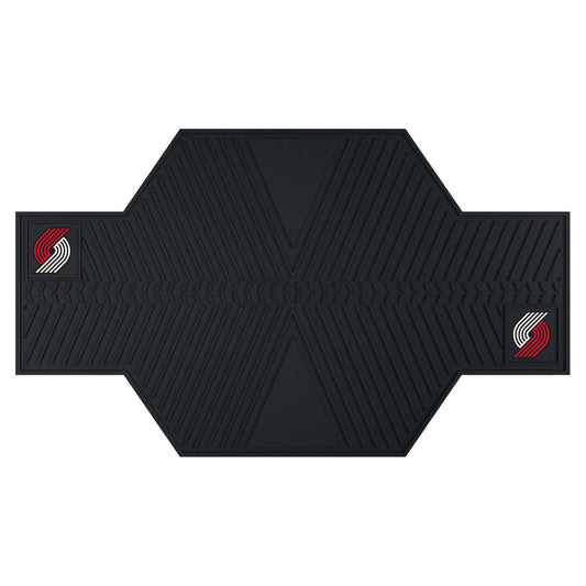 Portland Trail Blazers Motorcycle Mat - Portland Trail Blazers