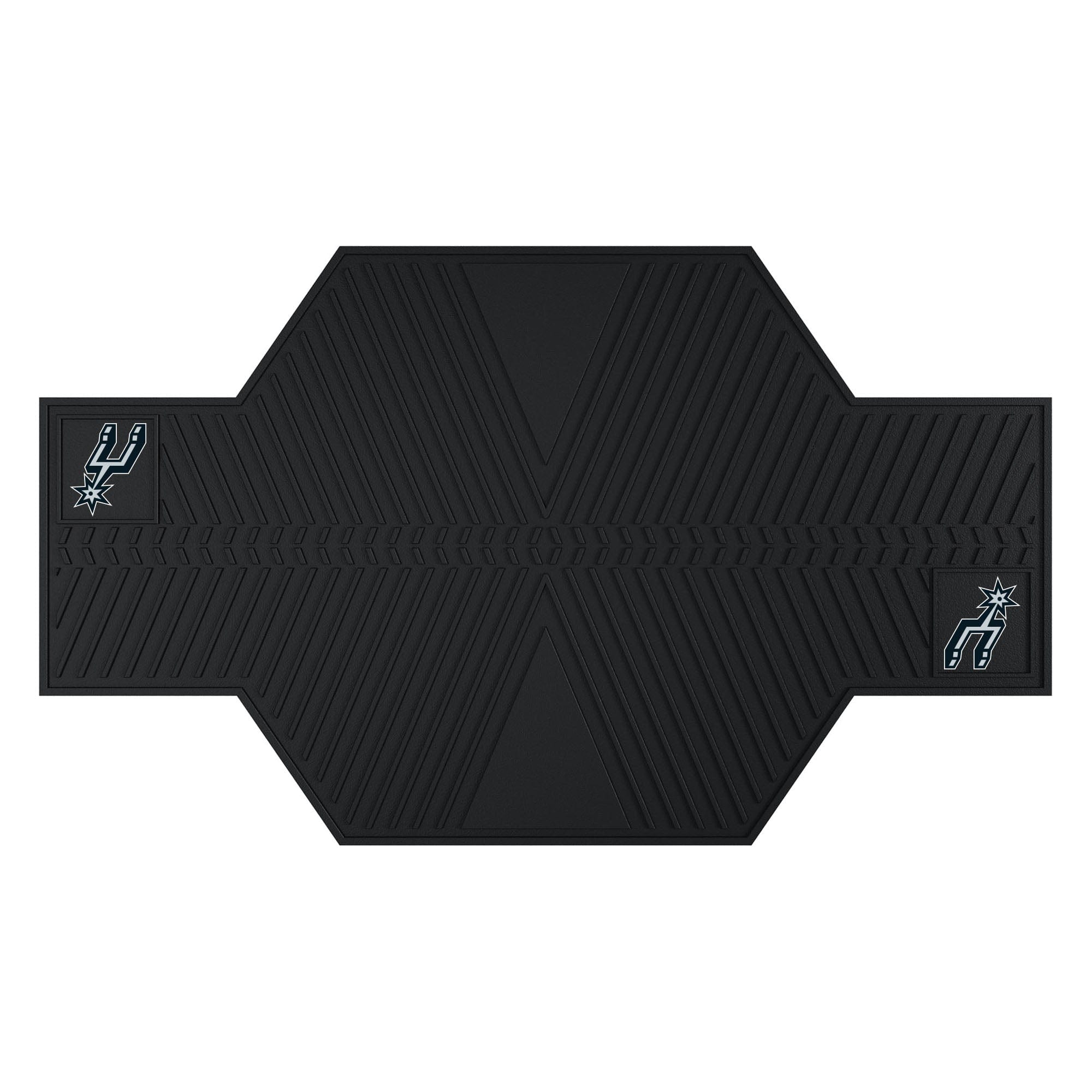 San Antonio Spurs Motorcycle Mat - San Antonio Spurs