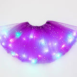 Magical & Luminous LED Princess Halloween Tutu Skirt Sequins Shiny Skirt - My Store - Flyclothing LLC