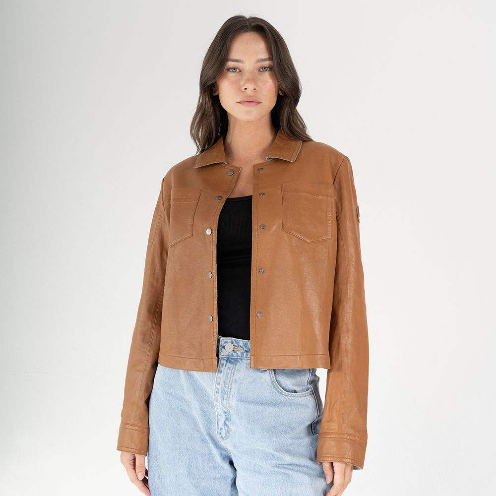 Lefei RF Leather Jacket - mauritiusleather - Flyclothing LLC