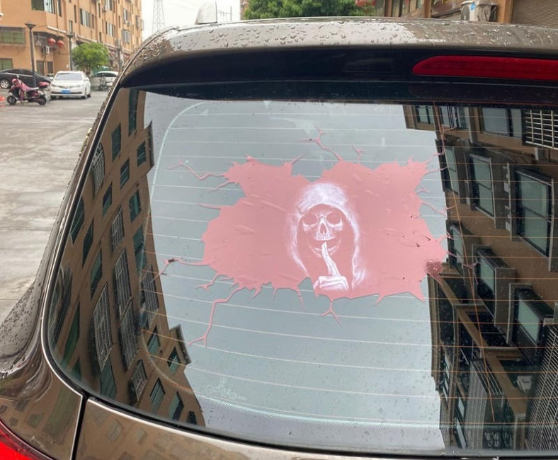 Halloween Car Wall Floor Skull Bumper Horror Sticker - My Store - Flyclothing LLC