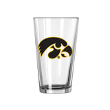 Iowa 16oz Logo Pint Glass - Logo Brands - Flyclothing LLC