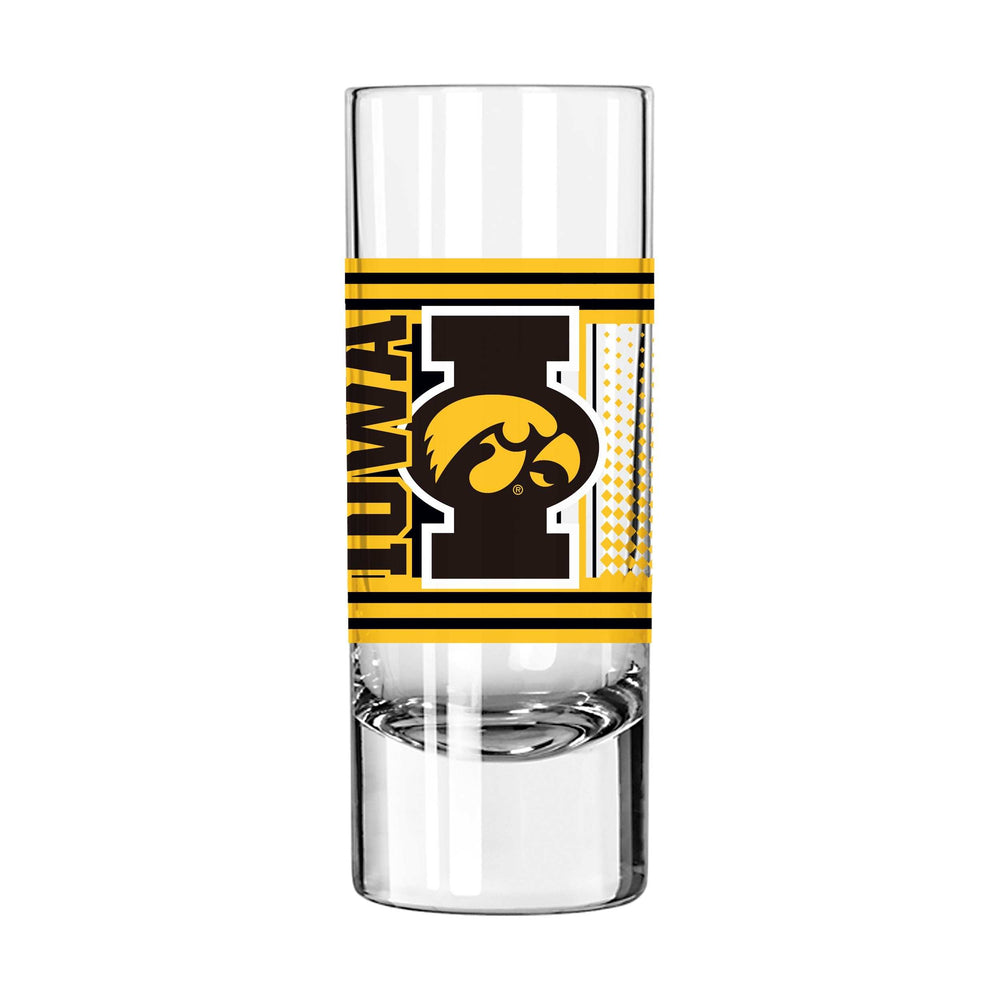 Iowa 2.5oz Hero Shooter Glass - Logo Brands - Flyclothing LLC