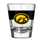 Iowa 2oz Colorblock Shot Glass - Logo Brands - Flyclothing LLC