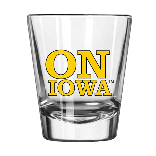 Iowa 2oz Slogan Shot Glass - Logo Brands - Flyclothing LLC