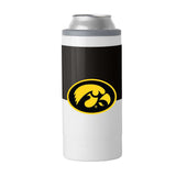 Iowa 12oz Colorblock Slim Can Coolie - Logo Brands - Flyclothing LLC