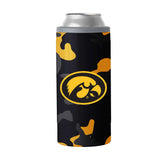Iowa Camo Swagger 12oz Slim Can Coolie - Logo Brands - Flyclothing LLC