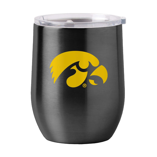 Iowa Swagger 16oz Stainless Curved Beverage - Logo Brands - Flyclothing LLC