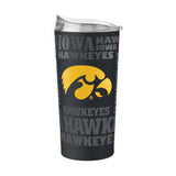 Iowa 20oz Replay Powder Coat Tumbler - Logo Brands - Flyclothing LLC