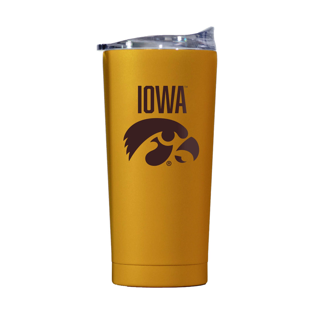Iowa 20oz Huddle Powder Coat Tumbler - Logo Brands - Flyclothing LLC