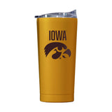Iowa 20oz Huddle Powder Coat Tumbler - Logo Brands - Flyclothing LLC