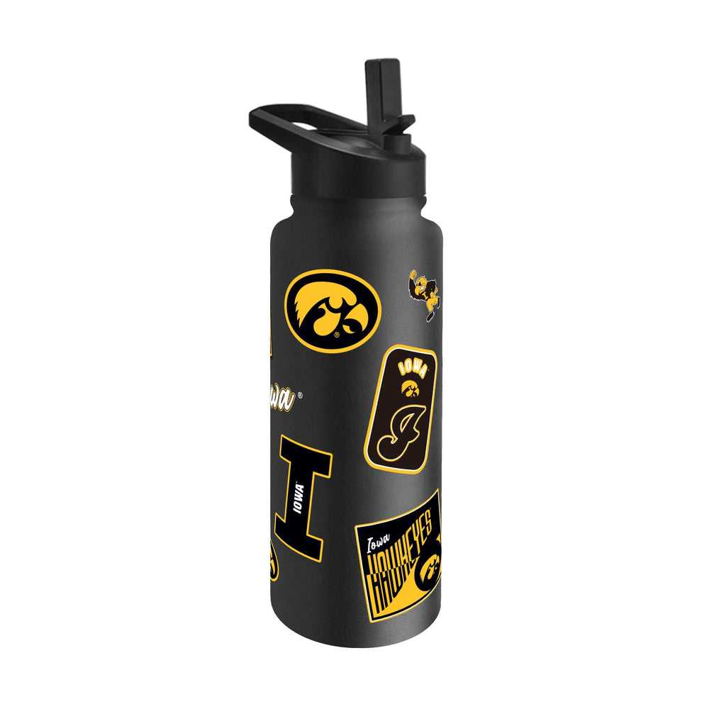 Iowa 34oz Dreamweave Quencher Bottle - Logo Brands - Flyclothing LLC