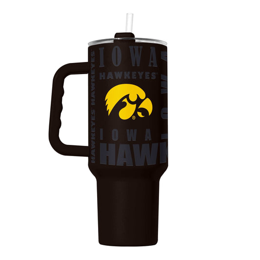 Iowa 40oz Replay Powder Coat Tumbler - Logo Brands - Flyclothing LLC