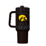 Iowa 40oz Replay Powder Coat Tumbler - Logo Brands - Flyclothing LLC