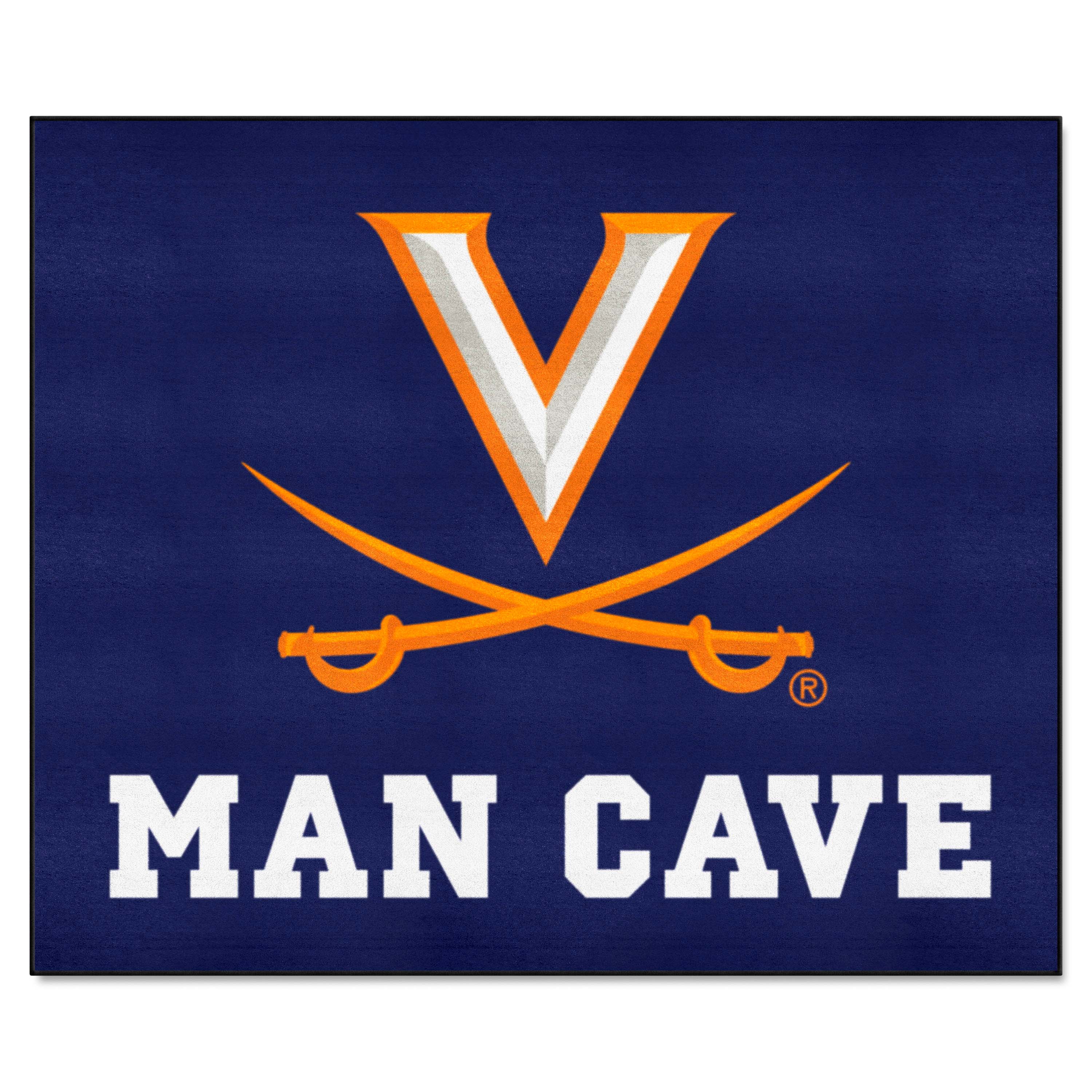 Virginia Cavaliers Man Cave Tailgater Rug - 5ft. x 6ft.