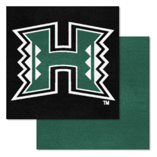Hawaii Rainbows Team Carpet Tiles - 45 Sq Ft. - Hawaii