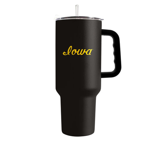 Iowa Vault 40oz Flipside Powder Coat Tumbler - Logo Brands - Flyclothing LLC