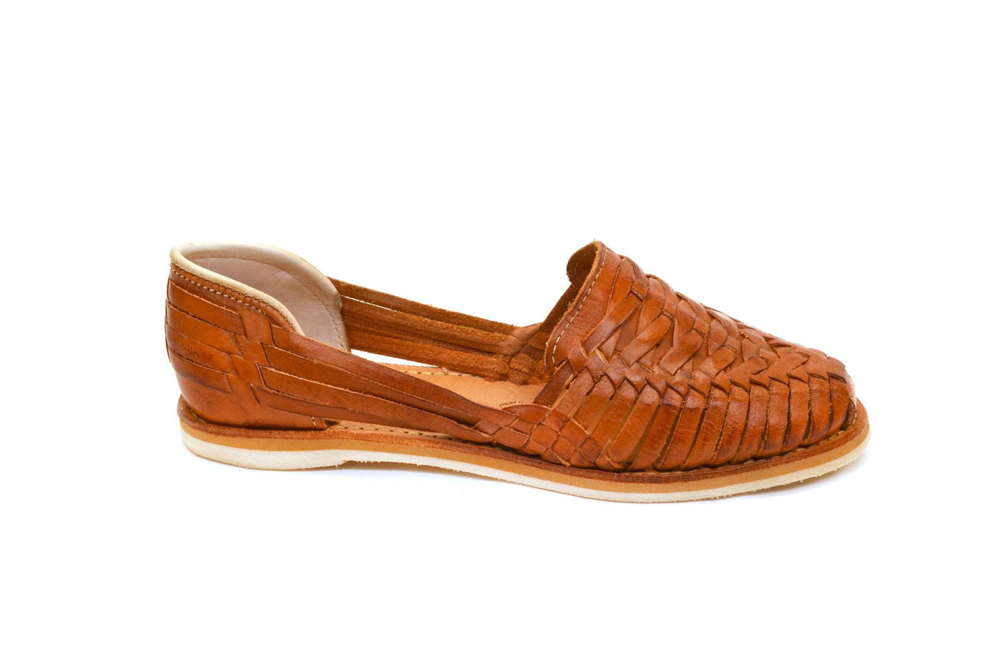 Cross Woven Huarache Walnut - Bottomless Co. - Flyclothing LLC