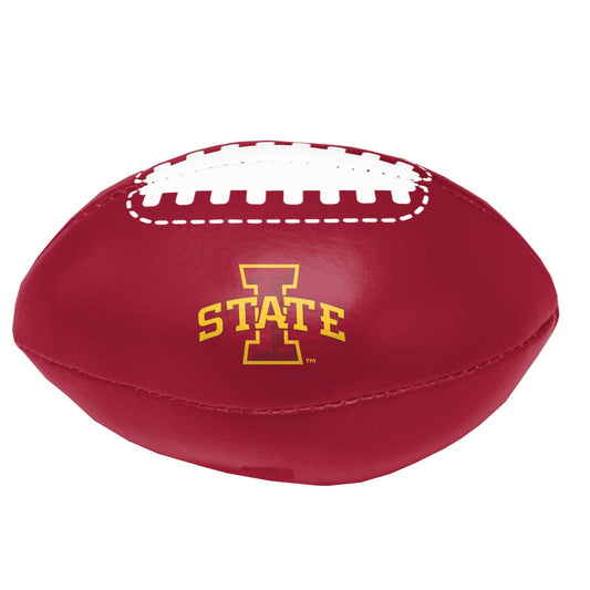 Iowa State University Cardinal Micro Soft Football f/ Primary Logo - Logo Brands - Flyclothing LLC
