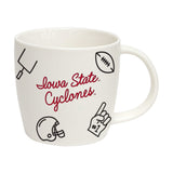 Iowa State 18oz Playmaker Mug - Logo Brands - Flyclothing LLC