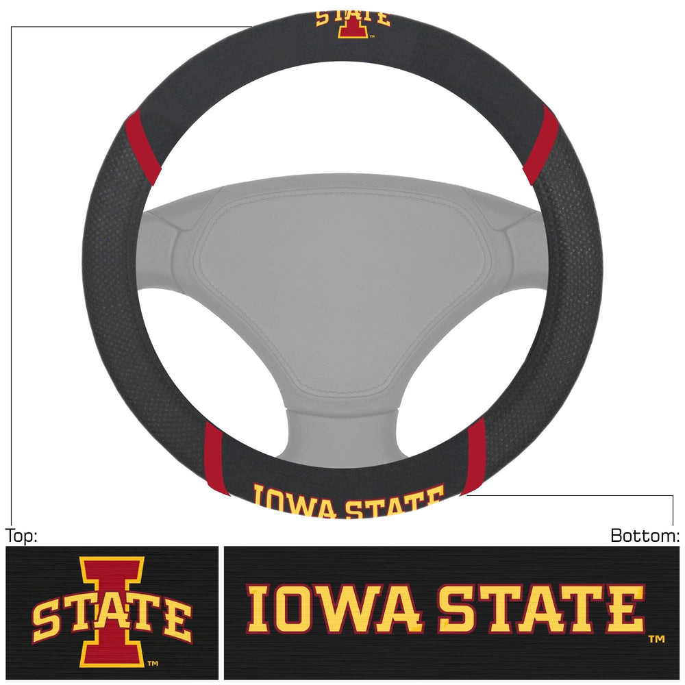 Iowa State University Steering Wheel Cover - Logo Brands - Flyclothing LLC