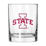 Iowa State 14oz Gameday Rocks Glass - Logo Brands - Flyclothing LLC