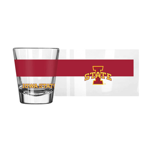 Iowa State 2oz Colorblock Shot Glass - Logo Brands - Flyclothing LLC