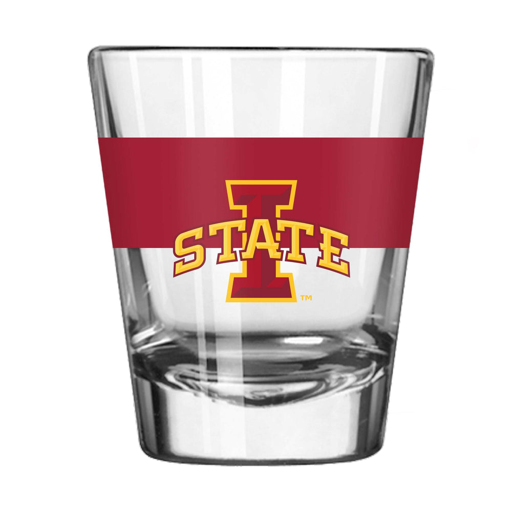 Iowa State 2oz Colorblock Shot Glass - Logo Brands - Flyclothing LLC