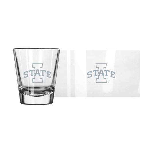 Iowa State 2oz Frost Shot Glass - Logo Brands - Flyclothing LLC