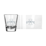 Iowa State 2oz Frost Shot Glass - Logo Brands - Flyclothing LLC