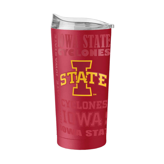 Iowa State 20oz Replay Powder Coat Tumbler - Logo Brands - Flyclothing LLC