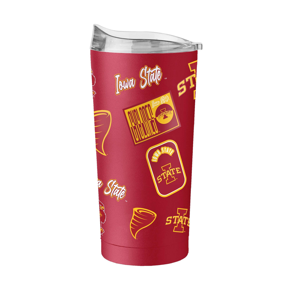 Iowa State 20oz Dreamweave Powder Coat Tumbler - Logo Brands - Flyclothing LLC
