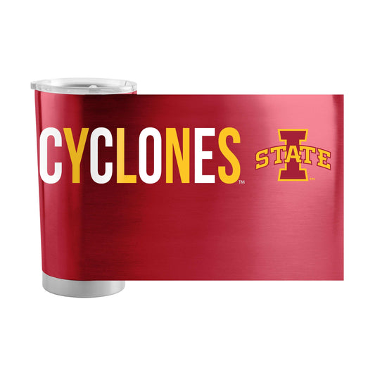 Iowa St Overtime 20oz Stainless Tumbler - Logo Brands - Flyclothing LLC