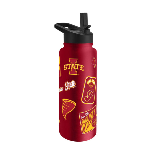Iowa State 34oz Dreamweave Quencher Bottle - Logo Brands - Flyclothing LLC