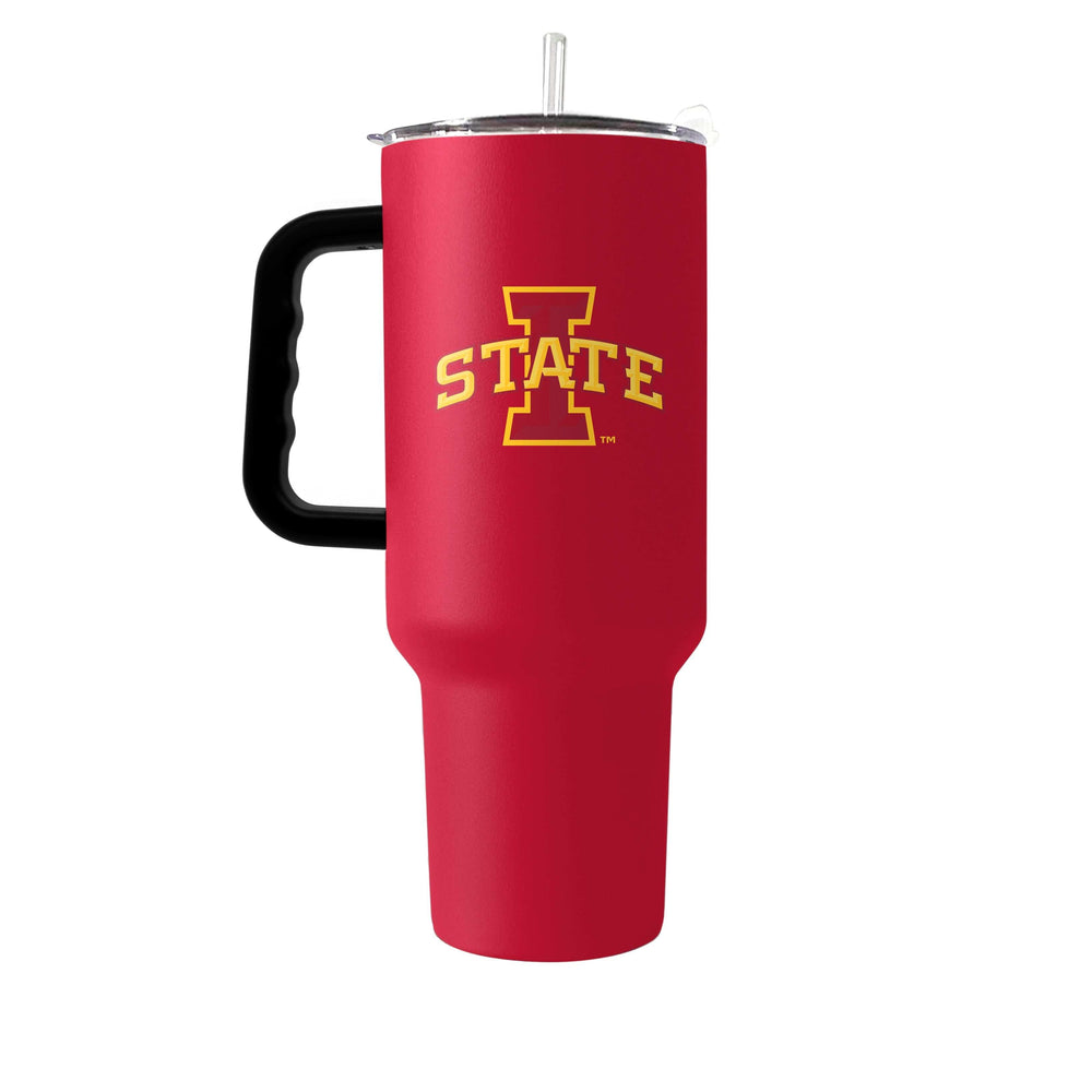 Iowa State 40oz Flipside Powder Coat Tumbler - Logo Brands - Flyclothing LLC