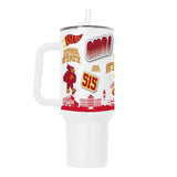 Iowa State 40oz Native Powder Coat Tumbler - Logo Brands - Flyclothing LLC