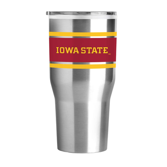Iowa State 30oz Stripe Fusion Tumbler - Logo Brands - Flyclothing LLC