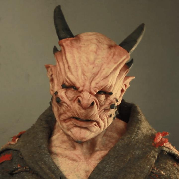 Halloween scary horns warcraft mask - My Store - Flyclothing LLC