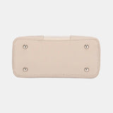 David Jones PU Leather Crossbody Bag - Trendsi