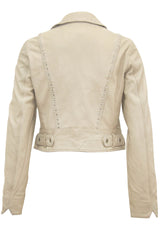 Maryn RF Leather Jacket